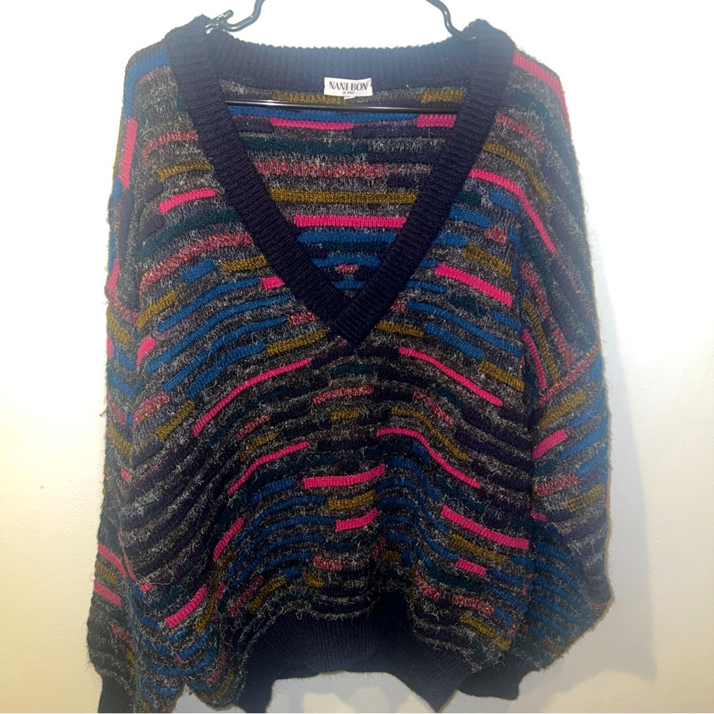 Nani bon Of Italy Men’s Large 90s  Vintage Large Sweater